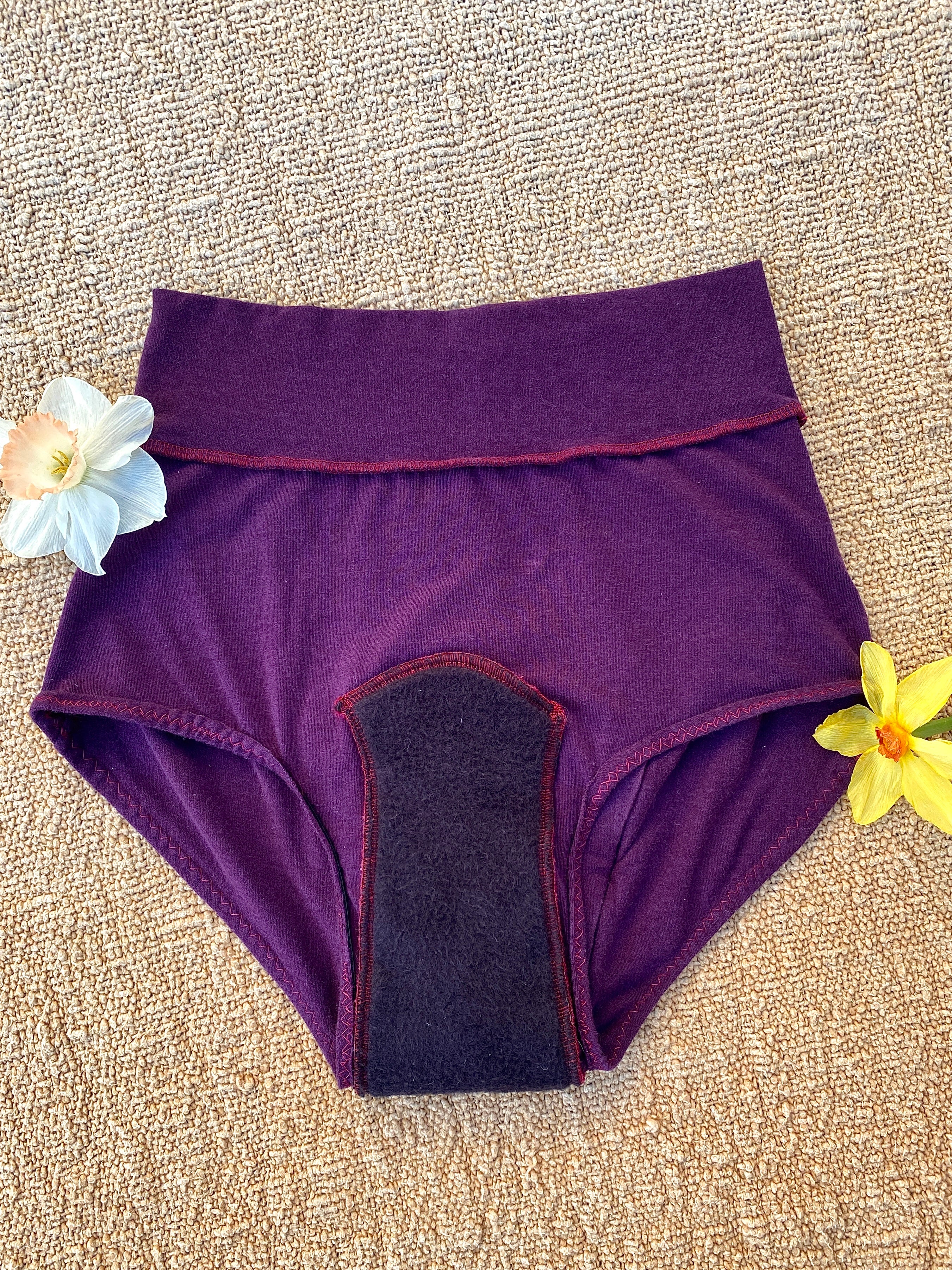 Natural Fiber Period Underwear ~ Modern