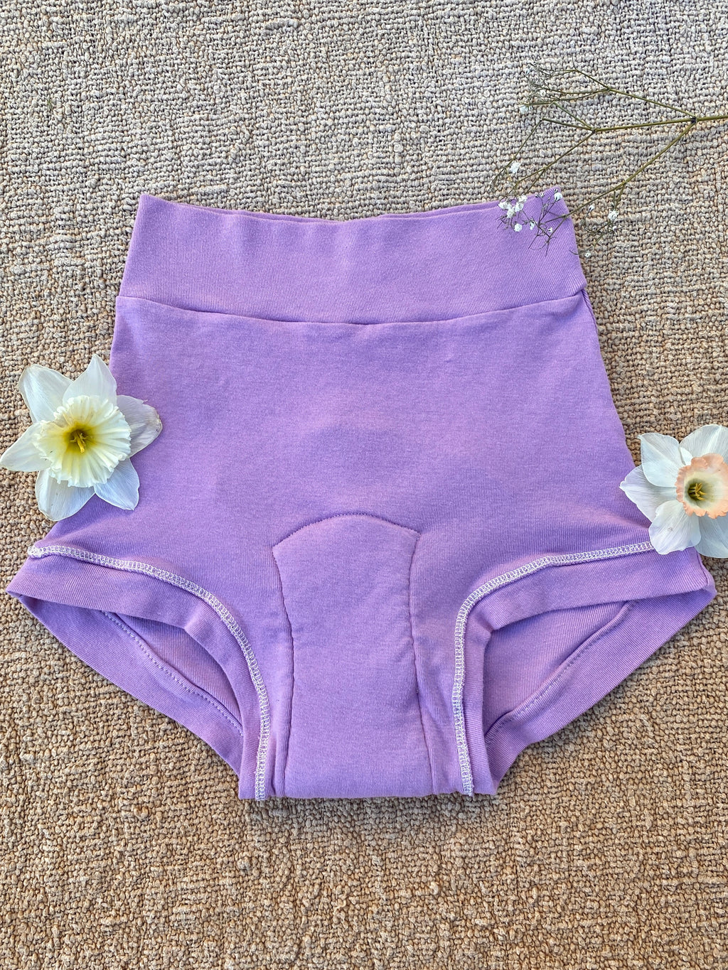 Organic Cotton Period Underwear ~ Lilac