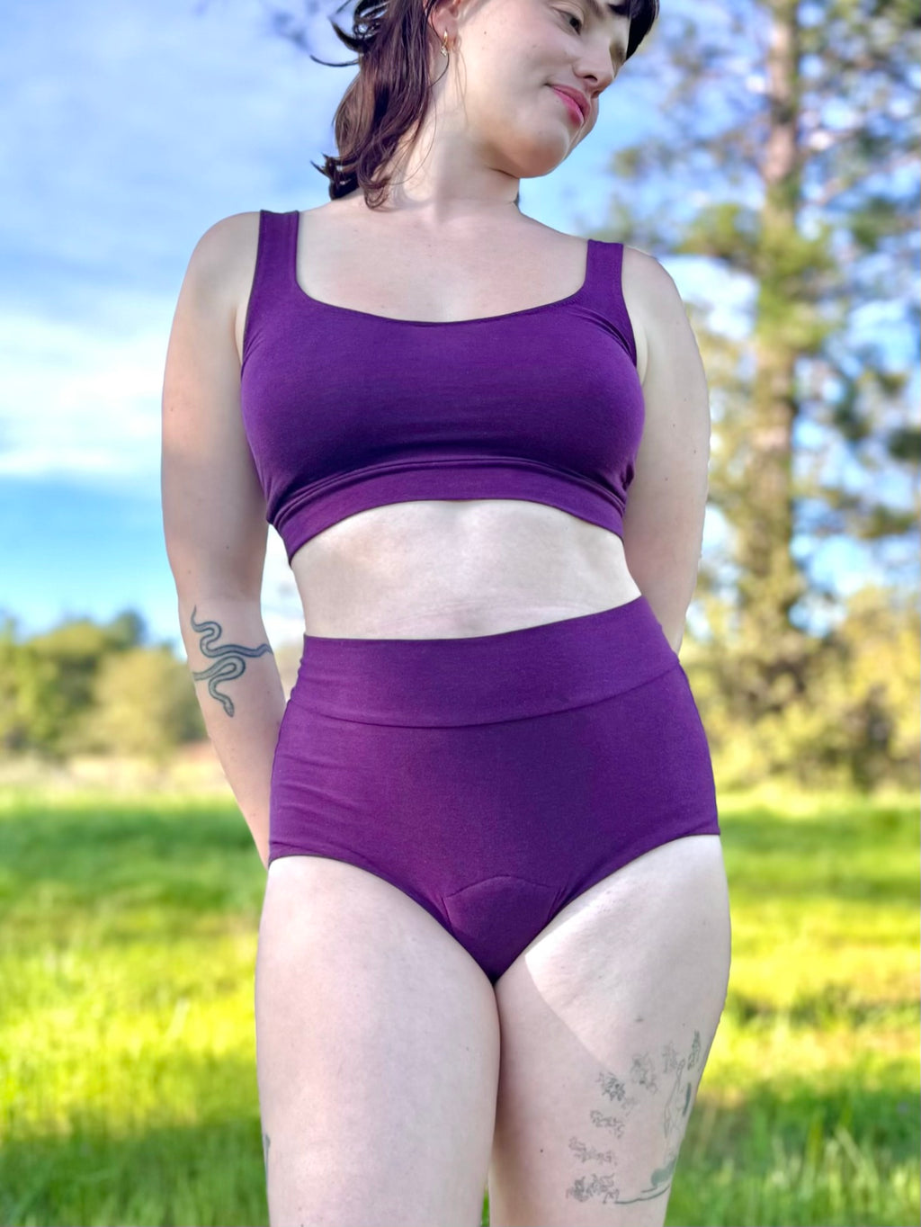 Natural Fiber Period Underwear ~ Modern