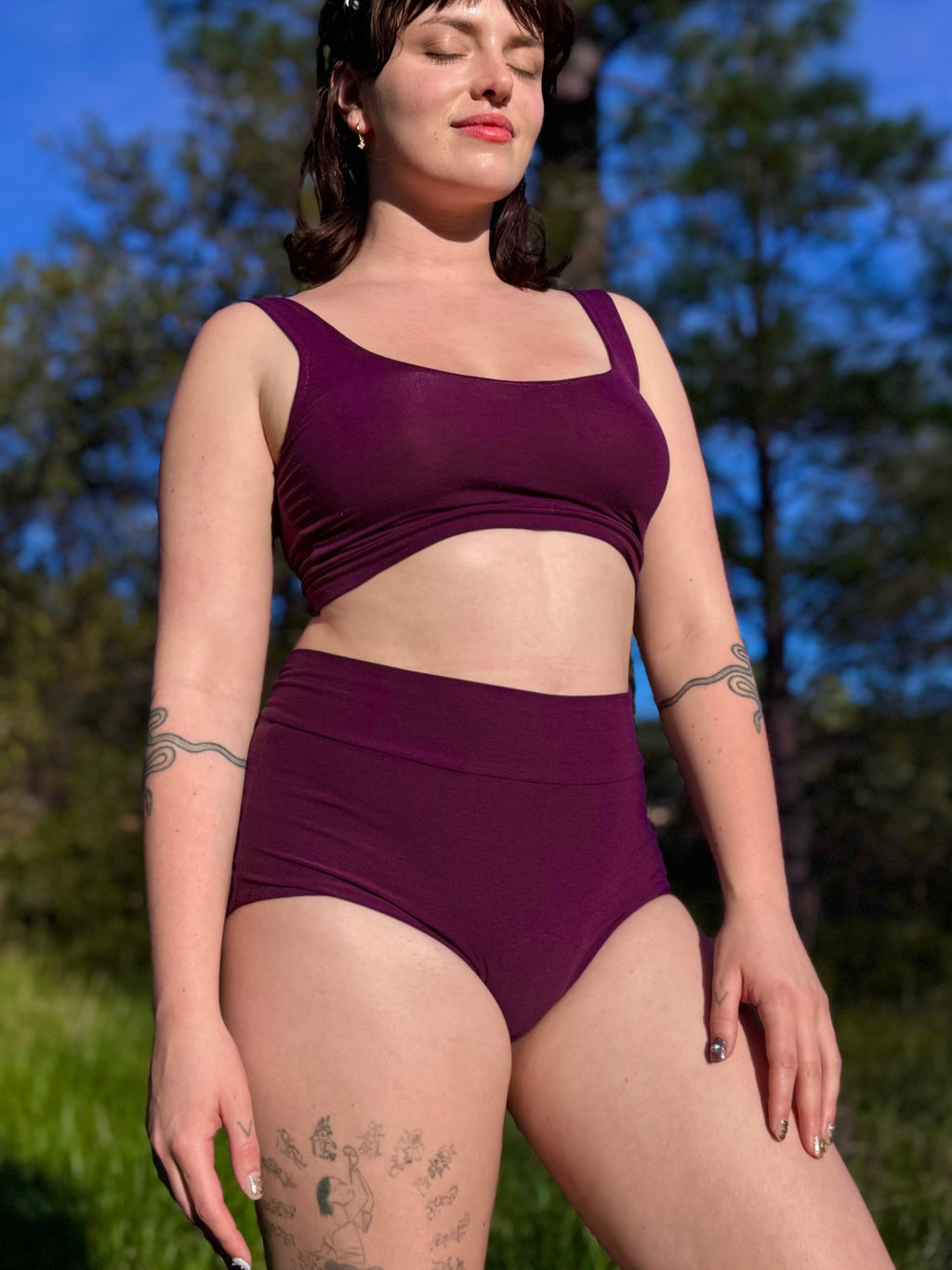 Natural Fiber Period Underwear ~ Modern